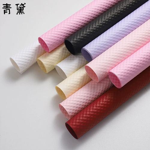 素手拈青，黛色生花——青黛壓紋紙包花藝術指南